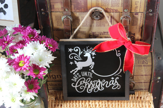 Christmas Sign - Days Until Christmas