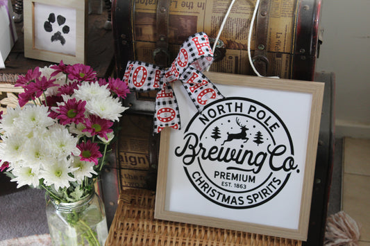 Christmas Sign - Brewing Co